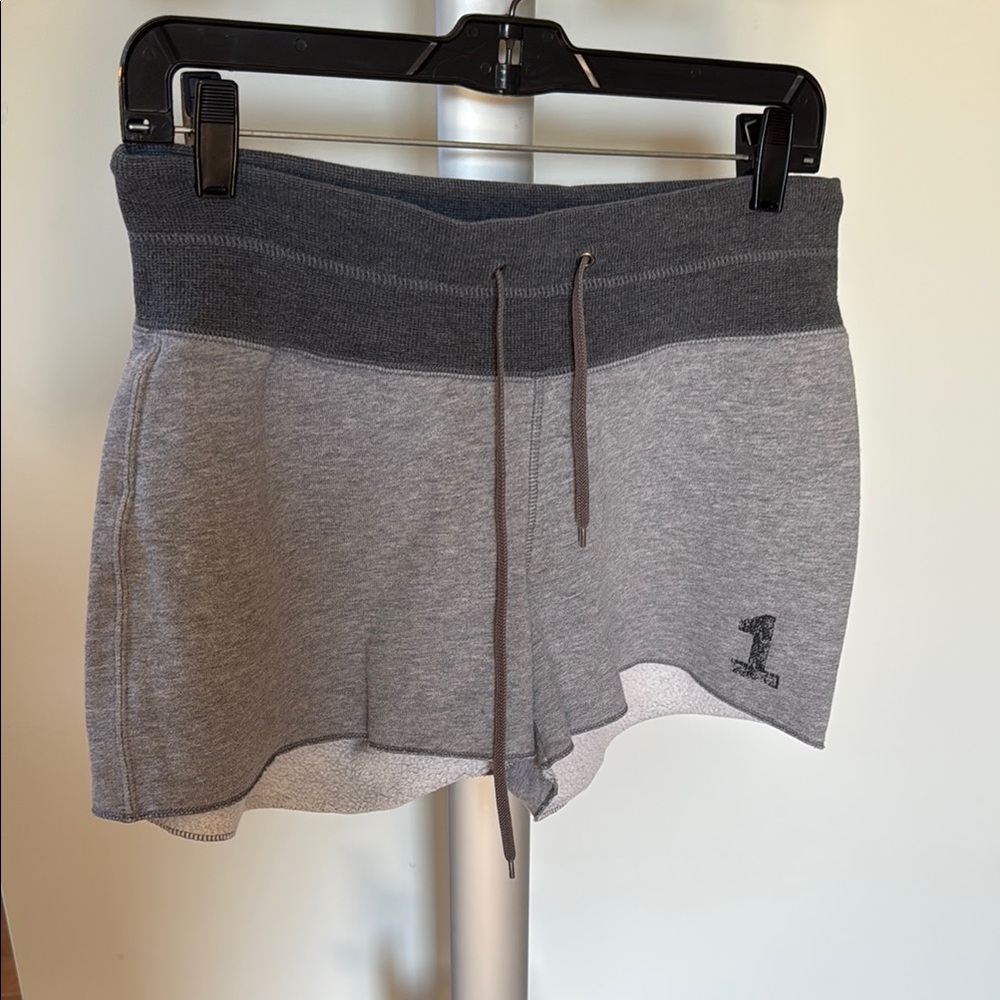 Finish Line Gray Sweat Athletic Shorts, Women's Sz M
